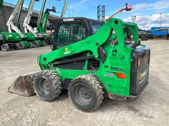 Bobcat S570 لوادر انزلاقية التوجيه