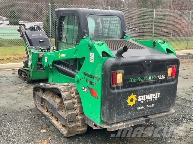 Bobcat T550 لوادر انزلاقية التوجيه