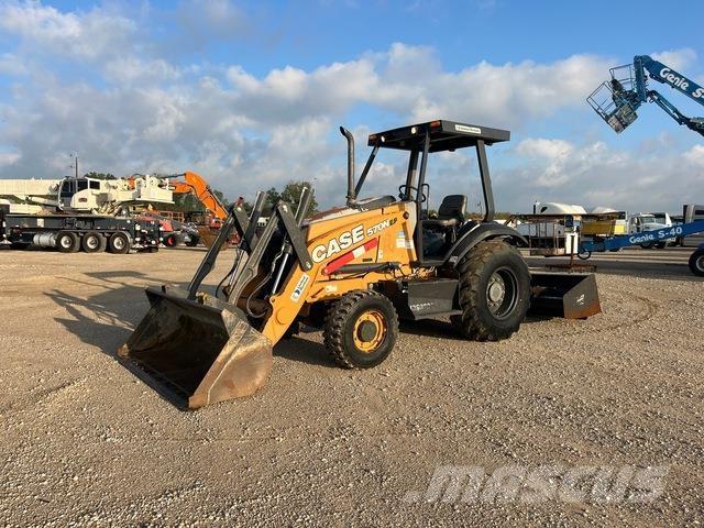 CASE 570N EP لوادر وحفارات أمامية