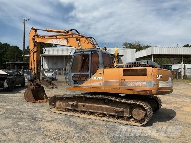 CASE CX210 حفارات زحافة