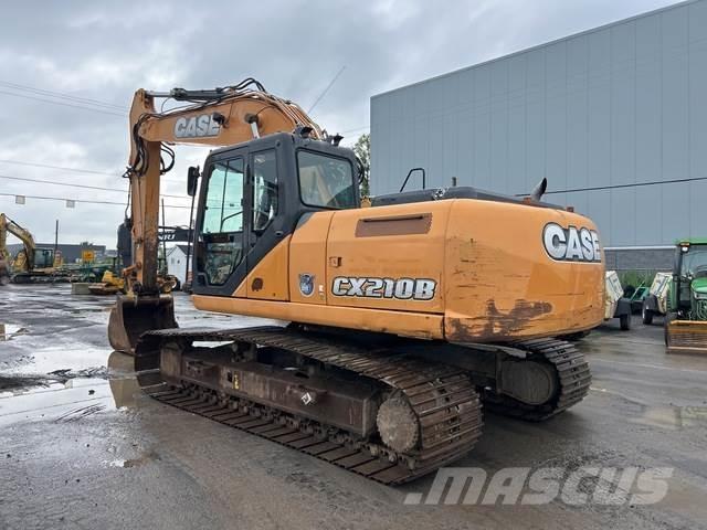 CASE CX210B حفارات زحافة