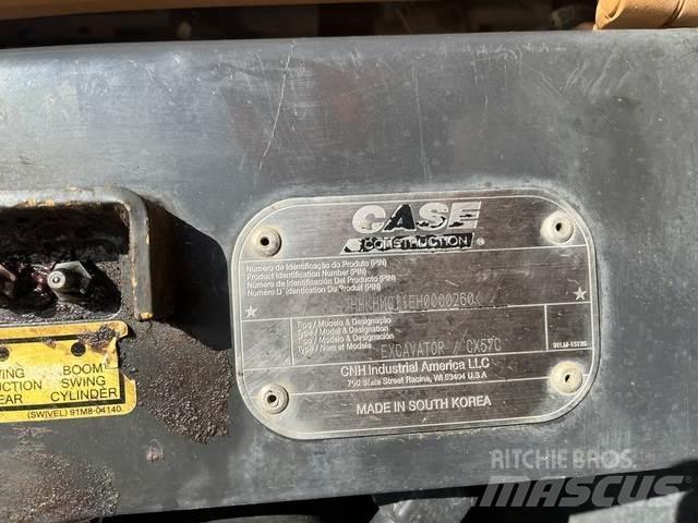 CASE CX57C حفارات صغيرة أقل من 7 طن (حفارات صغيرة)