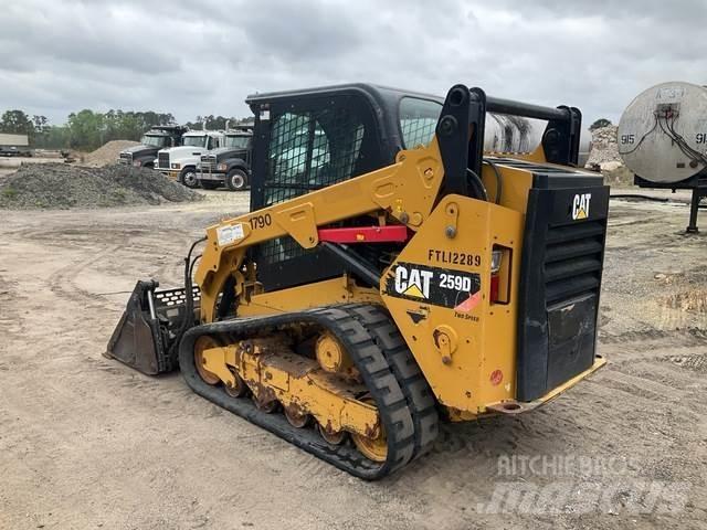 CAT 259D لوادر انزلاقية التوجيه