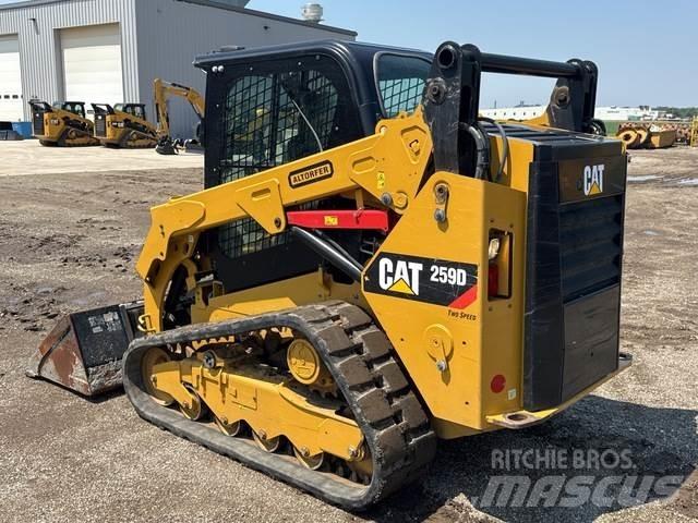 CAT 259D لوادر انزلاقية التوجيه