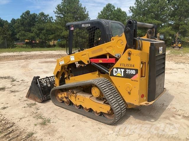 CAT 259D لوادر انزلاقية التوجيه