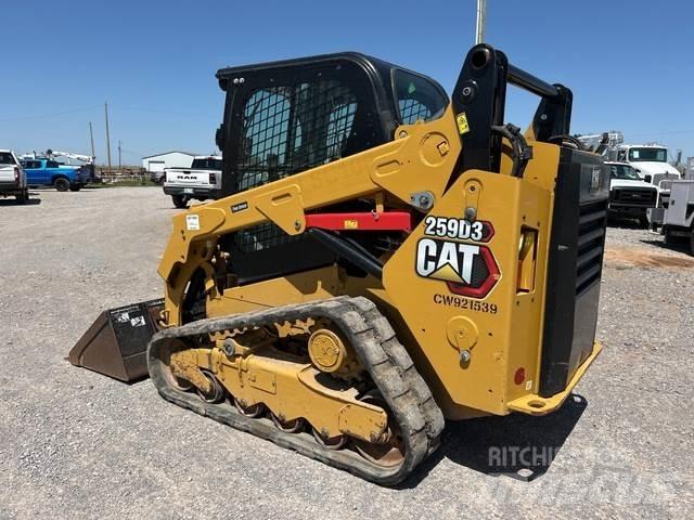 CAT 259D3 لوادر انزلاقية التوجيه