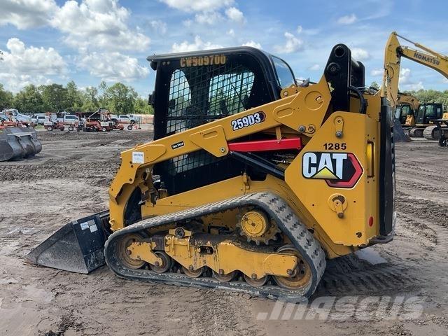 CAT 259D3 لوادر انزلاقية التوجيه