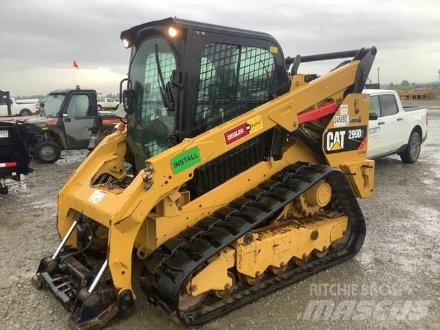 CAT 299D2 لوادر انزلاقية التوجيه