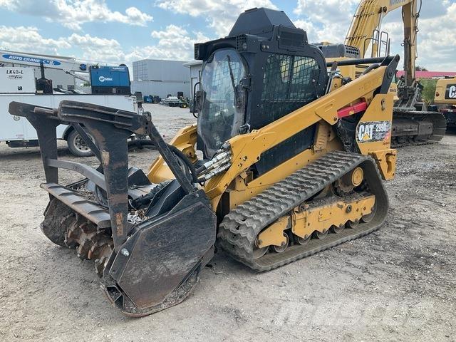 CAT 299D2 XHP لوادر انزلاقية التوجيه