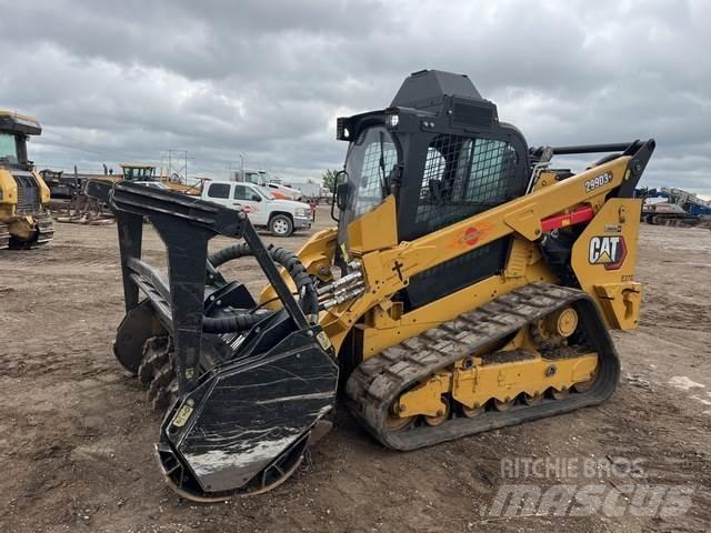CAT 299D3XE لوادر انزلاقية التوجيه