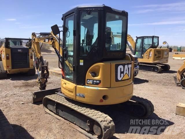 CAT 303.5E2CR حفارات زحافة