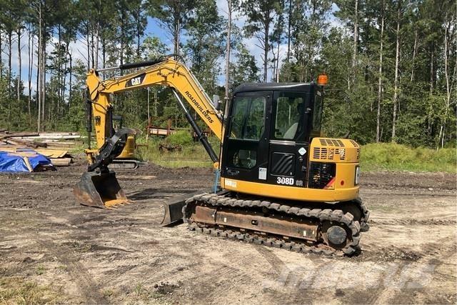 CAT 308D CR حفارات زحافة