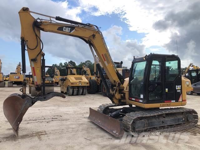 CAT 308E2 CR حفارات زحافة