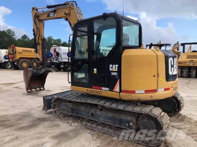 CAT 308E2 CR حفارات زحافة
