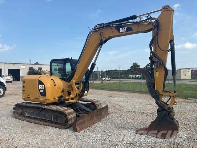 CAT 308E2 CR حفارات زحافة