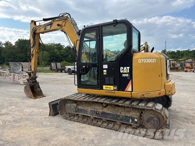CAT 308E2 CR حفارات زحافة