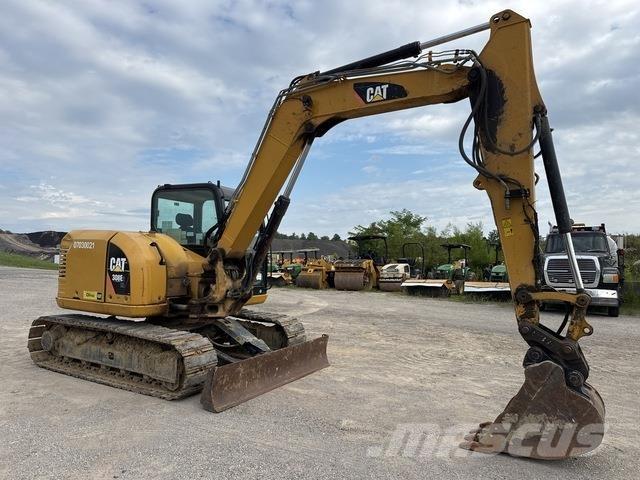 CAT 308E2 CR حفارات زحافة