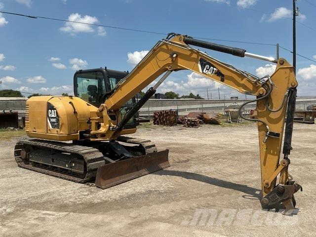 CAT 308E2 CR حفارات زحافة