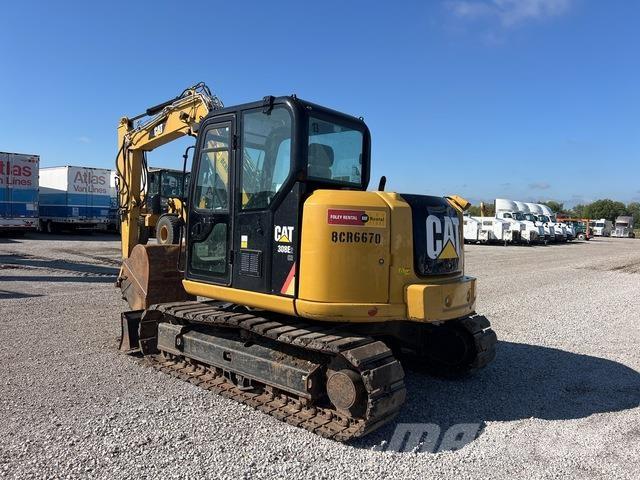 CAT 308E2 CR حفارات زحافة