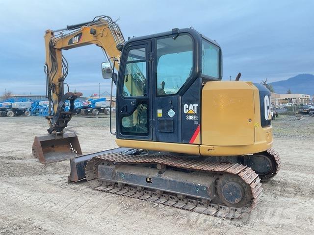 CAT 308E2 CR حفارات زحافة
