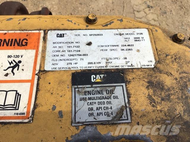 CAT 3126 محركات
