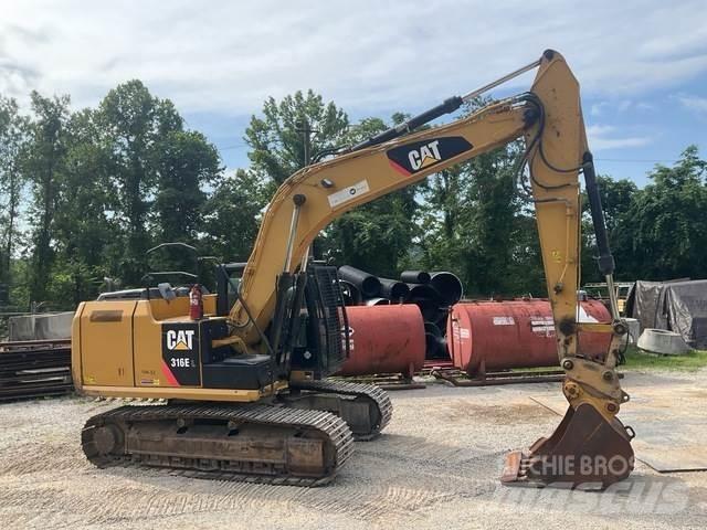 CAT 316EL حفارات زحافة