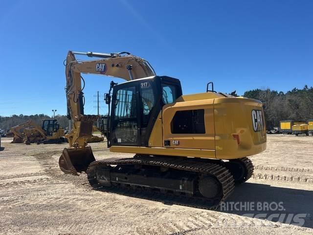 CAT 317 حفارات زحافة