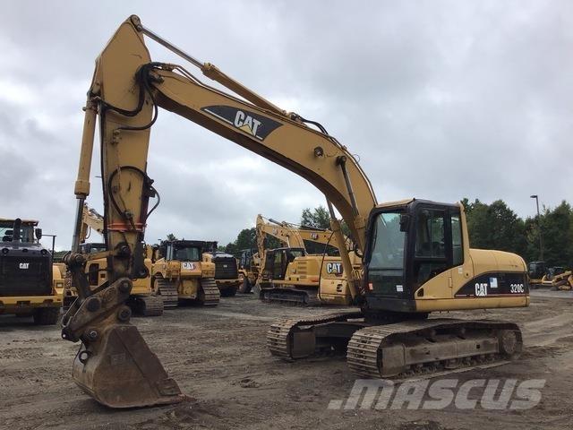 CAT 320C حفارات زحافة
