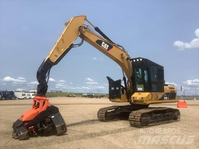 CAT 320DFM قطاعات وقسامات خشب