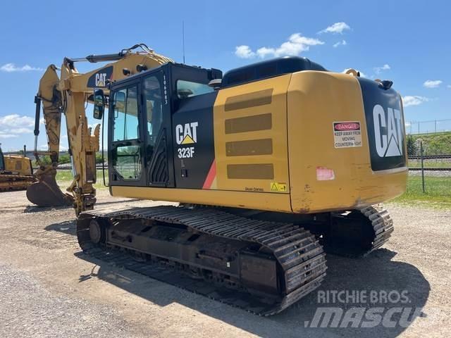 CAT 323F L حفارات زحافة