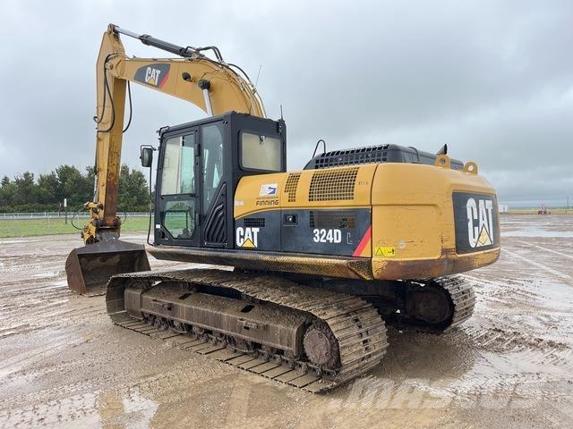CAT 324D L حفارات زحافة