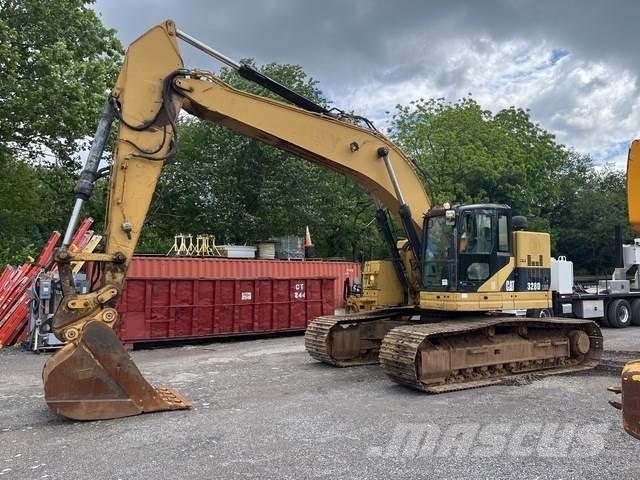 CAT 328 حفارات زحافة