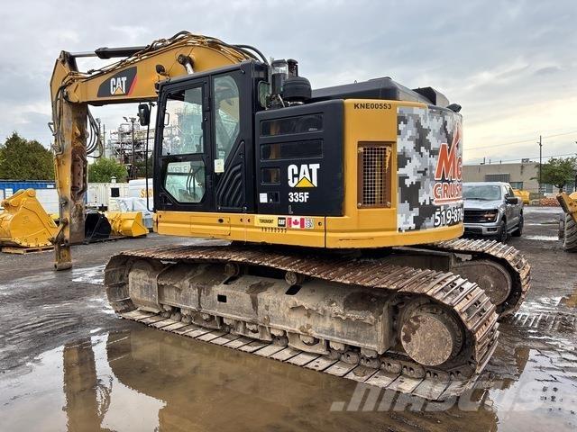 CAT 335F L CR حفارات زحافة