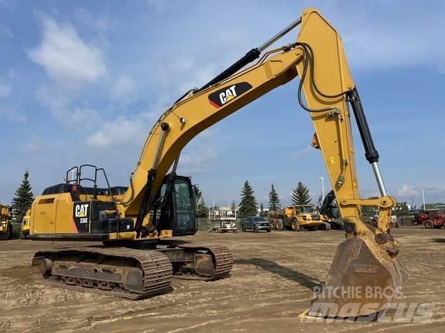 CAT 336E L حفارات زحافة