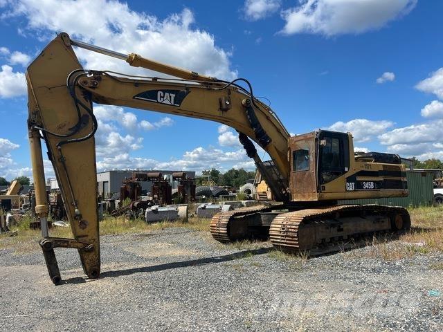 CAT 345B L حفارات زحافة