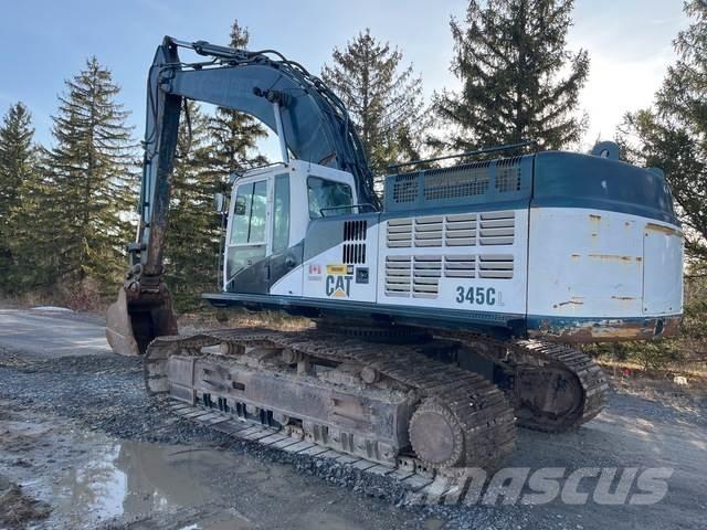 CAT 345C L حفارات زحافة