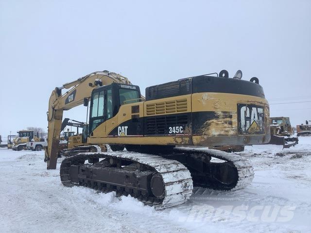 CAT 345C L حفارات زحافة