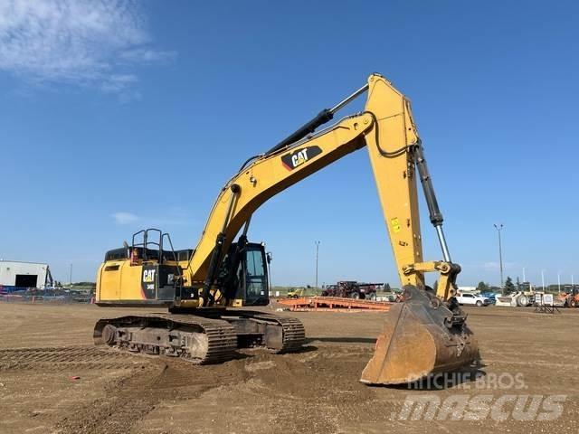 CAT 349E L حفارات زحافة