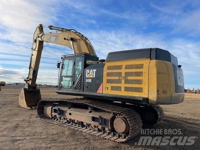 CAT 349E L حفارات زحافة