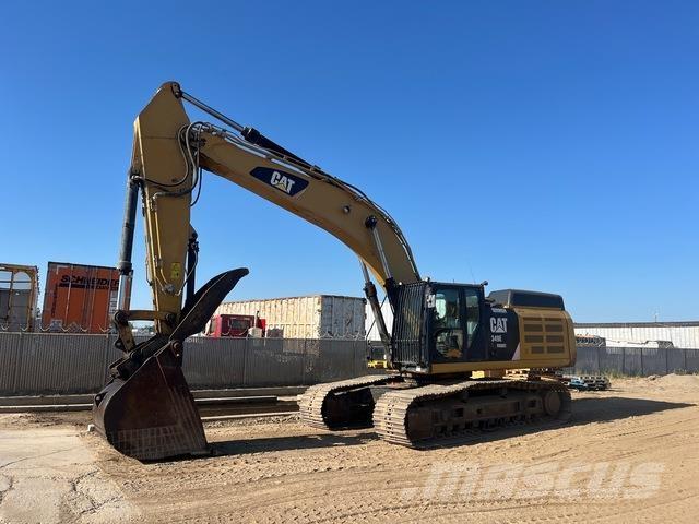 CAT 349E L حفارات زحافة