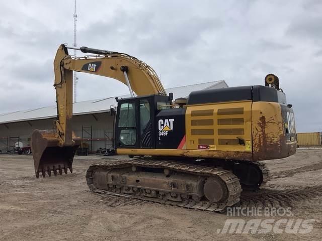 CAT 349F L حفارات زحافة