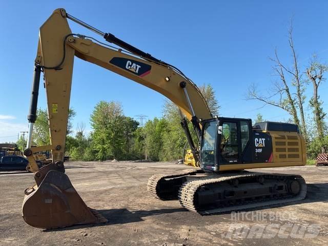 CAT 349F L حفارات زحافة
