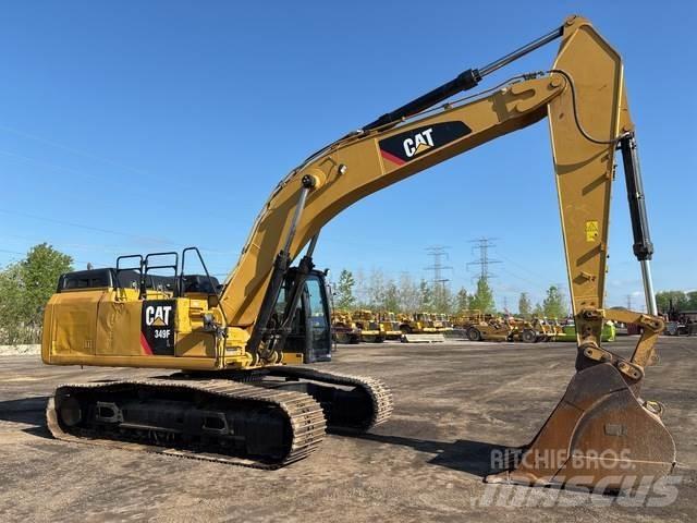 CAT 349F L حفارات زحافة