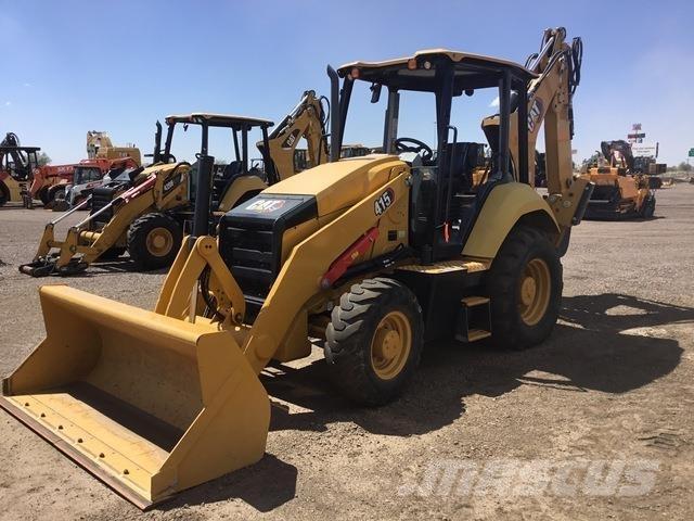 CAT 415 لوادر ذات جرافات عكسية