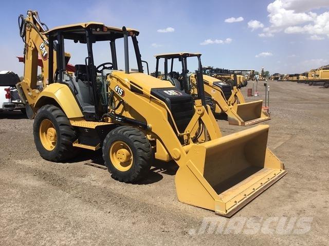 CAT 415 لوادر ذات جرافات عكسية