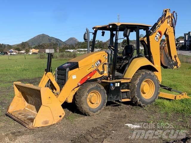 CAT 416 لوادر ذات جرافات عكسية