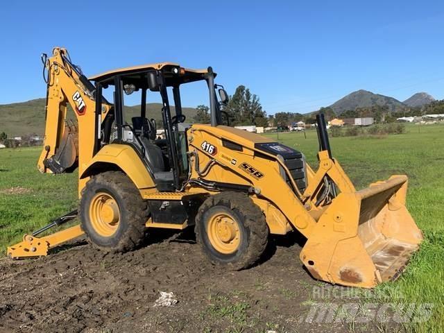 CAT 416 لوادر ذات جرافات عكسية