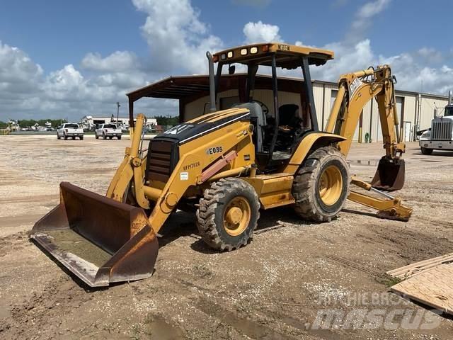CAT 416D لوادر ذات جرافات عكسية