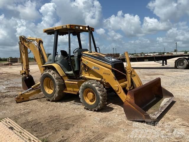 CAT 416D لوادر ذات جرافات عكسية