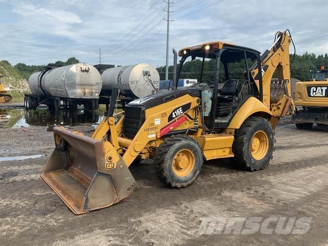 CAT 416E لوادر ذات جرافات عكسية